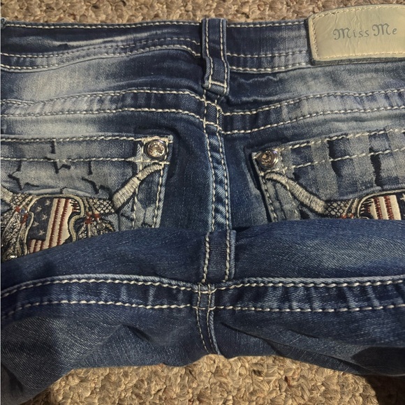 MISS ME mid rise bootcut jeans, size 27 waist & 32 length - Picture 3 of 4